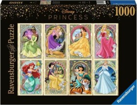 RAVENSBURGER Disney Secesní princezny 1000 dílků