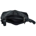 Trendy dámská koženková crossbody kabelka Riva, tmavě modrá