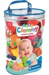 Clementoni Clemmy baby - 20 kostek v plyšovém pytli