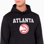 New Era Pánská mikina Atlanta Hawks NBA Team Logo Hoodie Sweatshirt Velikost: M