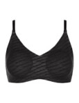 Dámská podprsenka ZERO Lacy Soft bra Sloggi černá (0004)