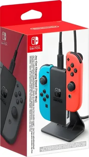 Nintendo Nabíjecí stojan pro Joy-Con černá / Nabíjecí stanice / pro 2 ovladače / Nintendo Switch (10014639)