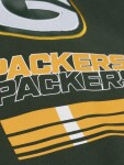 Mitchell & Ness Pánská mikina Green Bay Packers NFL Triple Check Hoodie Velikost: 2XL