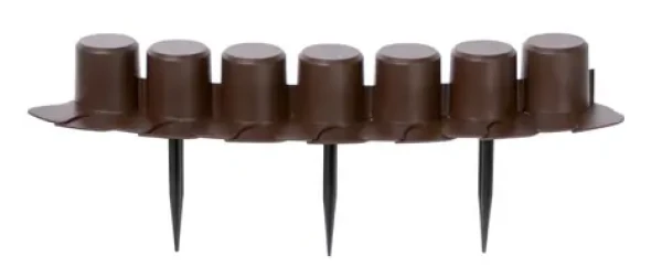 Prosperplast palisáda zahradní IPAL7 405x6cm hnědá