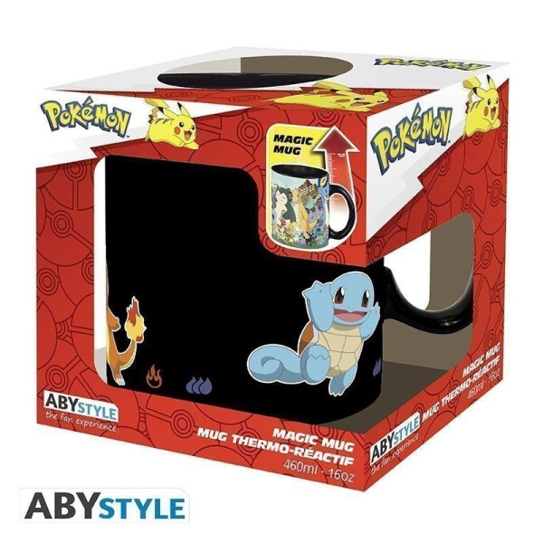 Pokémon Hrnek měnící Evolve 460 ml