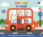 JIRI MODELS Vkládací knížka Připravit, pozor, jeď! - Ve městě