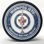Mustang Puk Winnipeg Jets NHL Center Ice