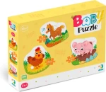 DODO Baby puzzle Zvířátka z farmy 3v1