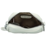 Stylová dámská mini koženková crossbody kabelka Fehmi, bílá