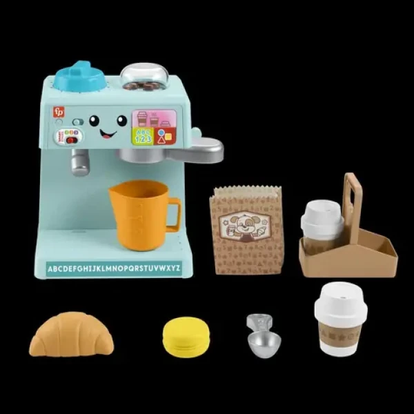 Mattel Fisher Price vzdělávací kávovar cz/sk/eng/hu/pl