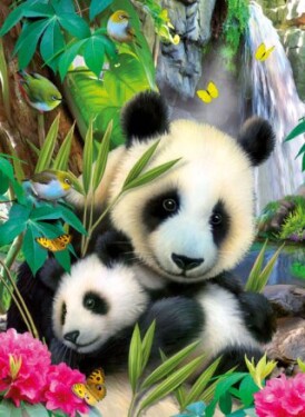 Ravensburger Rozkošná panda Lovely Panda 300 dílků