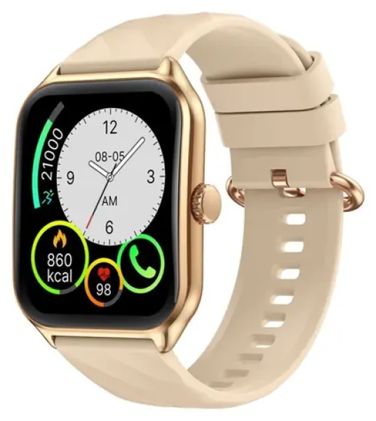 Zeblaze GTS 4 zlatá / Chytré hodinky / 1,94" AMOLED / Bluetooth volání / IP68 (GTS 4 Gold)