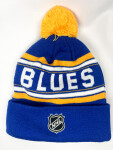 Outerstuff Dětská Zimní Čepice St. Louis Blues Jacquard Cuffed Knit With Pom