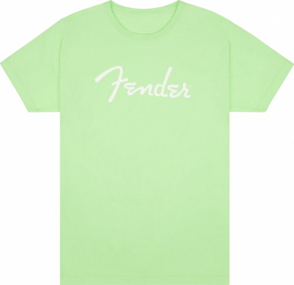 Fender Spaghetti Logo T-Shirt, Surf Green, XL