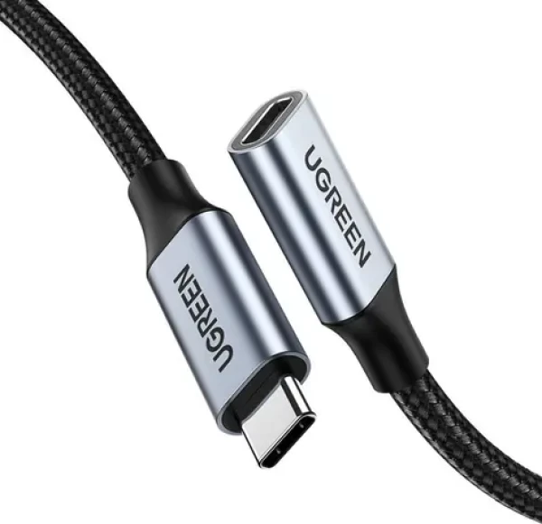 Ugreen Kabel USB-C - USB-C 0,5 m černá / Kabel USB-C / USB-C (M) - USB-C (M) (80810B)