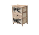 DumDekorace Komoda ZOFIA se 3 zásuvkami - boho design, 40 x 29 x 58 cm