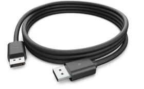 Dell CB325D černá / Přípojný kabel / DisplayPort - DisplayPort / 1,8 m / 8K / 120 Hz (470-BDNL)