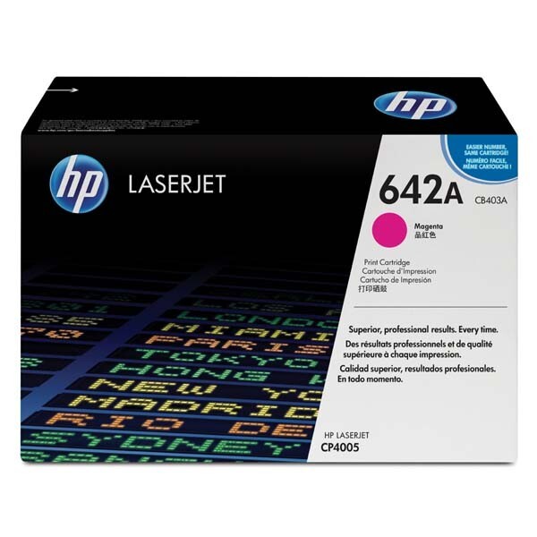 Hewlett-Packard HP CB403A, purpurový (HP 642A) - originální toner