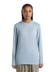 Unisex merino triko dlouhý rukáv ICEBREAKER Unisex 150 LS Tee, Zinc Blue velikost: M