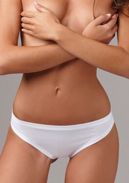 Bavlněné kalhotky Lovelygirl 1657 Tělová L