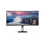 AOC MT VA LCD WLED 34" CU34V5C/BK - VA panel, 3440x1440, HDMI, DP, USB, USB-C, nast. vyska, repro, zakriven EDF_147881