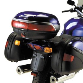 Sr346 special rack Yamaha Fjr 1300 (01-05), stříbrný, včetně plotny M5