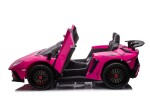 Mamido Elektrické autíčko Lamborghini XXL 24V A8803 růžové