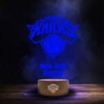 Cedule New York Knicks NBA Team Logo LED-Leuchtschild