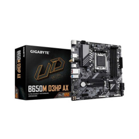GIGABYTE MB Sc AM5 B650M D3HP AX, AMD B650, 4xDDR5, 2xDP, 1xHDMI, WiFi, mATX EDF_524884