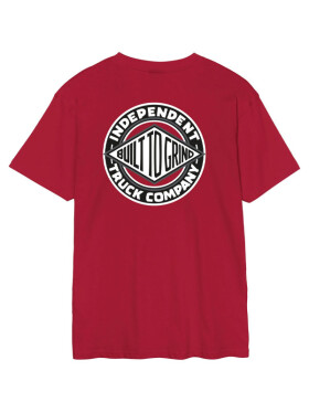 Independent BTG Summit CARDINAL RED pánské tričko krátkým rukávem