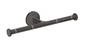 AXOR - Universal Circular Držák toaletního papíru, kartáčovaný černý chrom 42857340