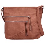 Stylová dámská crossbody Mandi, růžová