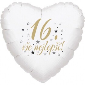 16. narozeniny balónek srdce Balonky.cz 16. narozeniny balónek srdce Balonky.cz