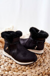 Children's Snow Boots With Fur Big Star BB374056BS Black 30