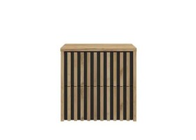 Koupelnová skříňka s krycí deskou SAT Delano 60x56x45 cm dub mat DELANO60ZDCDE DELANO60ZDCDE