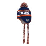 Outerstuff Dětská Zimní Čepice Edmonton Oilers Jacquard Tassel Knit With Pom