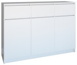 FRONTI Komoda 3D3S 120 Bílý