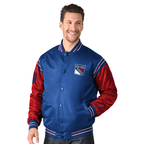 G-III Pánská bunda New York Rangers NHL Enforcer Jacket Velikost: M