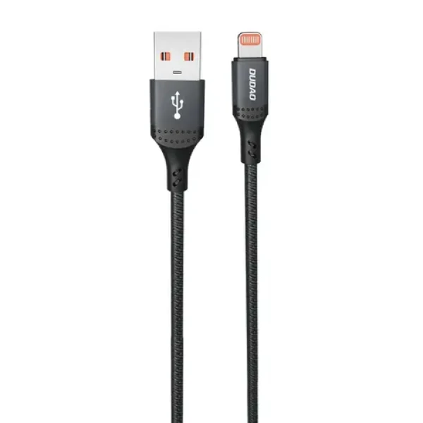 Dudao Datový kabel L3SL 30W / USB-A / Lightning 3A / 1.2 m / černá (181544)