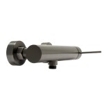 Sprchová baterie SAT Aurum bez sprchového setu 150 mm broušený gun metal SATBAUR268BGM SATBAUR268BGM