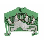 Weidmüller 1706100000 svorka ochranného vodiče pružinová svorka zelenožlutá 100 ks