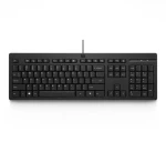 HP 125 černá / drátová klávesnice / membránová / USB / CZ Layout / 1.8m (AY2Y7AA#BCM)