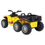 Mamido Dětská elektrická čtyřkolka Quad Sport TX ATV žlutá