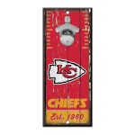 Cedule Kansas City Chiefs NFL s otvírákem