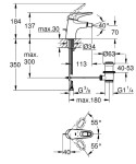 GROHE - Eurostyle Páková bidetová baterie S, chrom 33565003