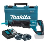 Makita DJR187RTE / Aku pila ocaska / 18V / Zdvih 32 mm / 3.200 z-min / 5.0Ah (DJR187RTE)