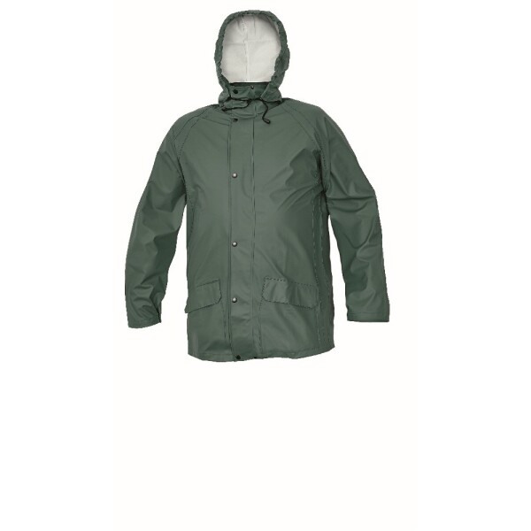 Nepromokavý dvoudílný oděv SIRET SET, vodotěsnící švy, zelený M - zelený