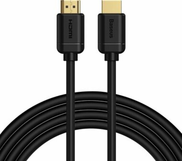 Baseus CAKGQ-C01 Kabel HDMI 2.0 (M) - HDMI 2.0 (M) 3 m černá / 4K / 60Hz / HDR / 18Gbps (CAKGQ-C01)