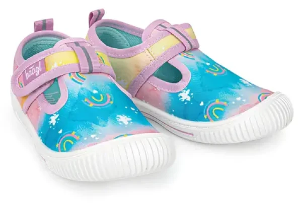 BAAGL Přezůvky Unicorn vel. 28 / Suchý zip / Protiskluzová podrážka