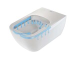 DURAVIT - Viu Závěsné WC, Rimless, HygieneGlaze, bílá 2511092000